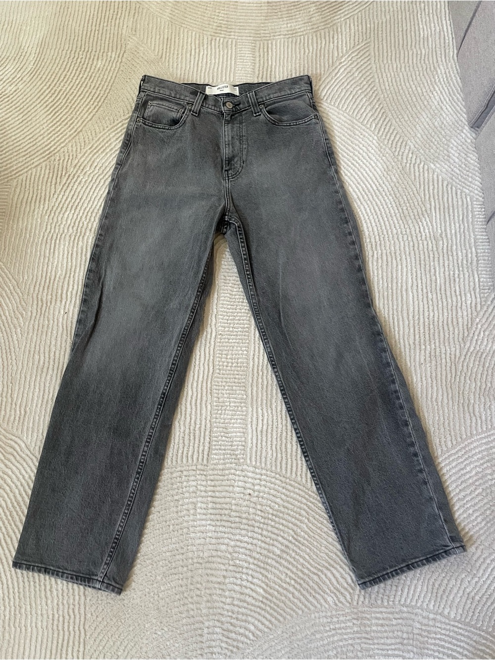 Hollister Men’s Straight Jeans - Charcoal